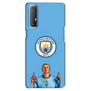 Чехлы с футболистом Ерлинг Холанд для Oppo Reno 3 Pro (AlphaPrint) (Холанд Манчестер Сити)