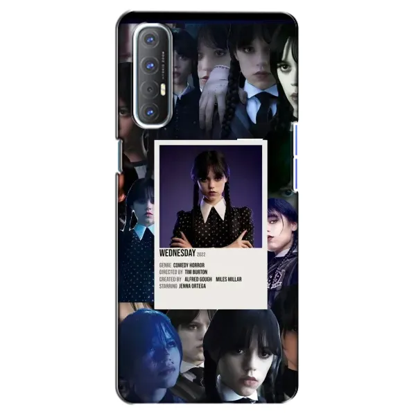 Чохол з принтом «колаж Венздей» для OPPO Reno 3 Pro Чохол з принтом «колаж Венздей» для OPPO Reno 3 Pro