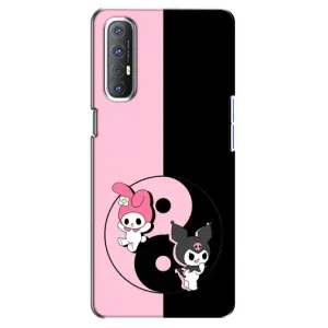 Чохол з кроликом Куромі на Oppo Reno 3 Pro (Куромі Інь Янь)