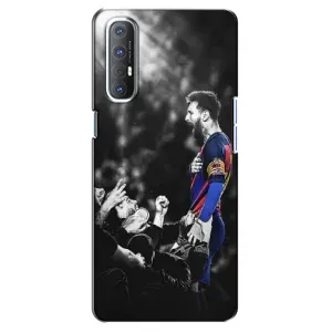 Чехлы Месси для Oppo Reno 3 Pro (AlphaPrint) (Lionel Messi)
