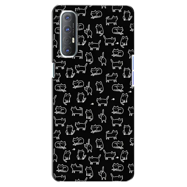 Чехол с принтом «Меленькие котики» для OPPO Reno 3 Pro Чехол с принтом «Меленькие котики» для OPPO Reno 3 Pro