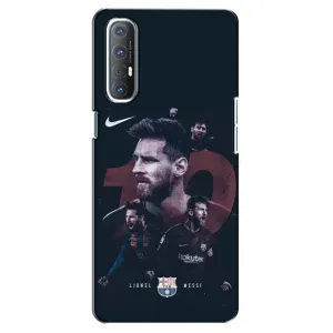Чехлы Месси для Oppo Reno 3 Pro (AlphaPrint) (Месси 10)