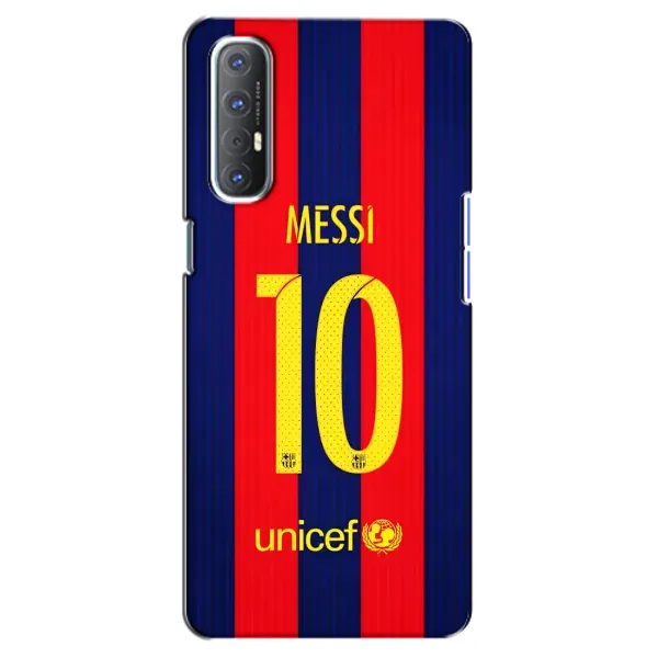 Чехол с принтом «Messi Barca 10» для OPPO Reno 3 Pro