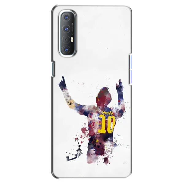 Чехол с принтом «Messi Barca» для OPPO Reno 3 Pro
