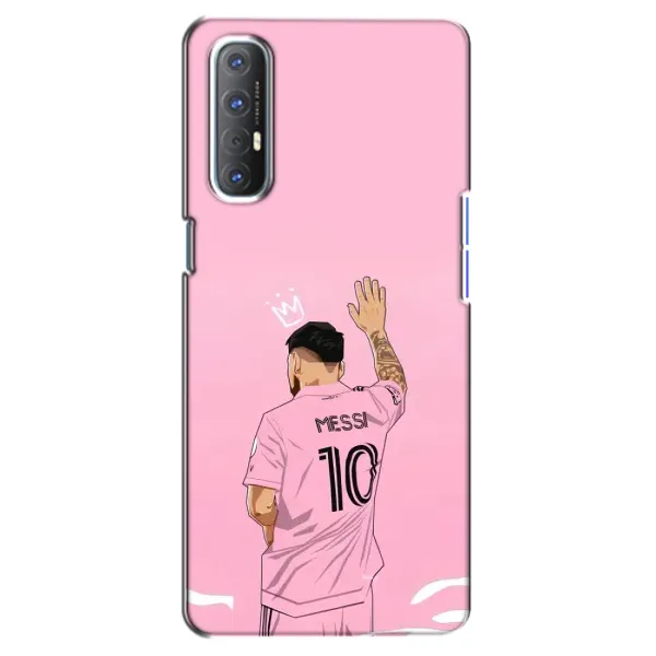 Чехол с принтом «Месси Маями» для OPPO Reno 3 Pro