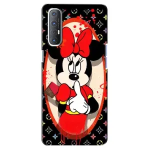 Чехол Disney Mouse Oppo Reno 3 Pro (PREMIUMPrint) (Минни Маус ЛВ)