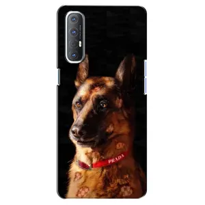 Чохли з картинкою животних Oppo Reno 3 Pro (Овчарка)