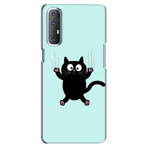 Чехол с принтом «Падающий кот» для OPPO Reno 3 Pro Чехол с принтом «Падающий кот» для OPPO Reno 3 Pro