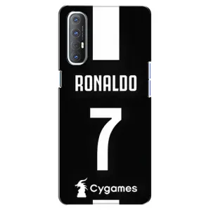 Чехол Криштиану Роналду для Oppo Reno 3 Pro (AlphaPrint) (RONALDO 7)