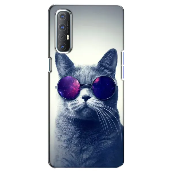 Чехол с принтом «Стильный кот» для OPPO Reno 3 Pro Чехол с принтом «Стильный кот» для OPPO Reno 3 Pro