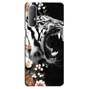 Чохли з картинкою животних Oppo Reno 3 Pro (Стильний ТИГР)