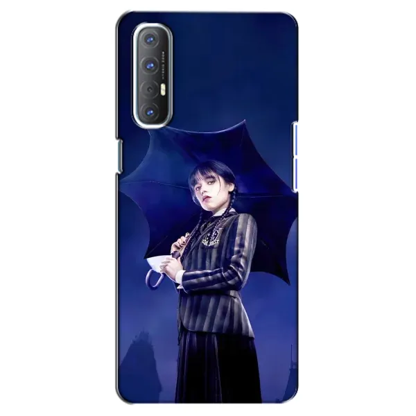 Чохол з принтом «Венздей з парасолькою» для OPPO Reno 3 Pro Чохол з принтом «Венздей з парасолькою» для OPPO Reno 3 Pro