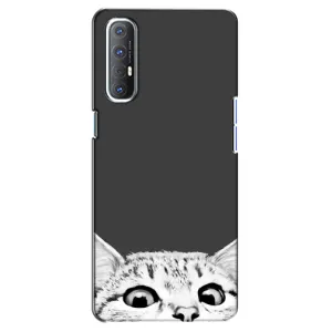 Чохол на OPPO Reno 3 Pro з Котиками (VPrint) (Виглядає котик)