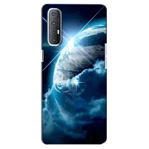 Космічні Чохли для OPPO Reno 3 Pro (VPrint) (Земля з космоса)