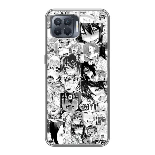 Чехол с принтом «Ahegao manga» для OPPO Reno 4 Lite Чехол с принтом «Ahegao manga» для OPPO Reno 4 Lite