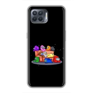 Чохли Амонг Ас для OPPO Reno 4 Lite (AlphaPrint) (Амонг-ас)