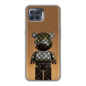 Чохли для OPPO Reno 4 Lite - Bearbrick Louis Vuitton (PREMIUMPrint)