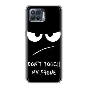Чехол с принтом «Dont Touch» для OPPO Reno 4 Lite