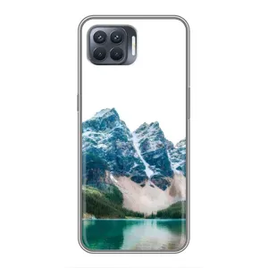 Силіконовий чохол з КАРТИНКАМИ літо для OPPO Reno 4 Lite (AlphaPrint) (Гори)