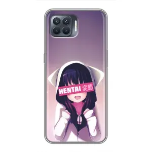 Чехол с принтом «Hentai chan» для OPPO Reno 4 Lite