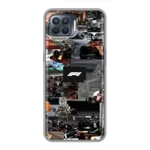 Чохол Формула1 на OPPO Reno 4 Lite (Гоночний колаж Ф1)