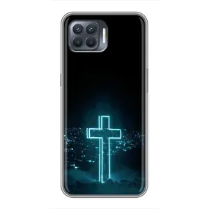 Чехол для OPPO Reno 4 Lite (AlphaPrint) - (Христианские)