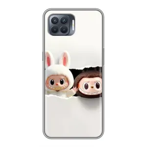 Чохол з Лабубу на OPPO Reno 4 Lite (Лабубу)