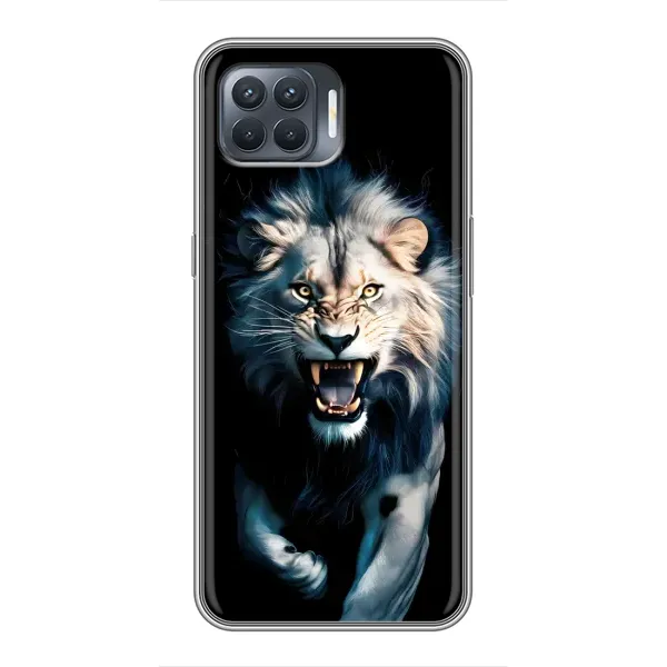 Чохол з принтом «Лев у темряві» для OPPO Reno 4 Lite Чохол з принтом «Лев у темряві» для OPPO Reno 4 Lite