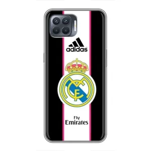 Чехол для OPPO Reno 4 Lite с принтом Реал Мадрид (Лого Real Madrid)