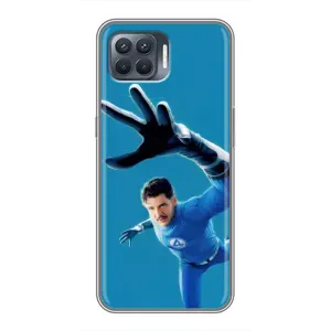 Чохол з принтом Фантастична четвірка для OPPO Reno 4 Lite (Містер Фантастік супергерой)