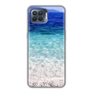 Силіконовий чохол з КАРТИНКАМИ літо для OPPO Reno 4 Lite (AlphaPrint) (Море)