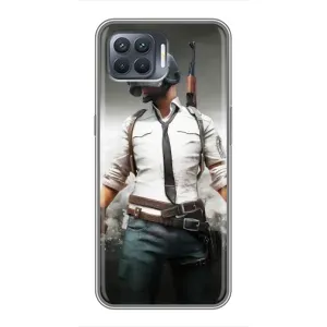 Чехол PUBG для Оппо Рено 4 Лайт (AlphaPrint)