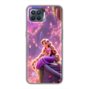 Чохол Рапунцель для OPPO Reno 4 Lite (Рапунцель у замку)