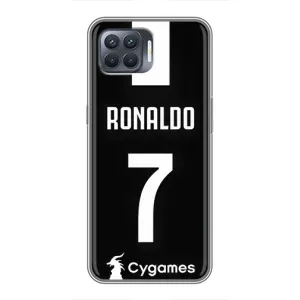 Чехол Криштиану Роналду для OPPO Reno 4 Lite (AlphaPrint) (RONALDO 7)