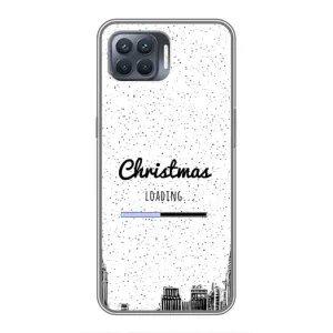 Різдвяні, Святкові Чохли для OPPO Reno 4 . (Різдво завантажується)