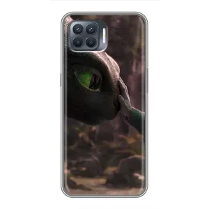 Чохол як приборкати дракона на OPPO Reno 4 Lite (Сцена з драконом)