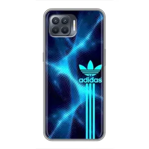 Чехол с принтом «Синий Адидас» для OPPO Reno 4 Lite