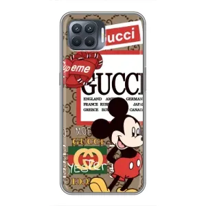 Чохол Disney Mouse OPPO Reno 4 Lite (PREMIUMPrint) (Стильний Міккі)