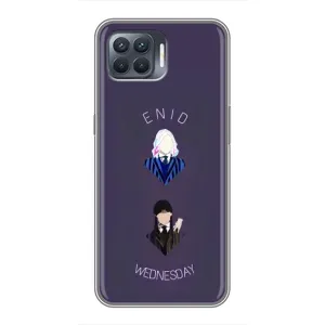 Чохли Венсдей на OPPO Reno 4 Lite Уенсдей (AlphaPrint) (Венздей і подруга)