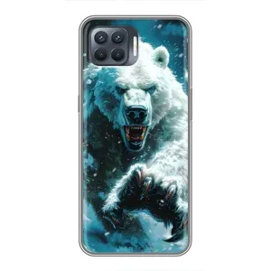 Чохол з картинкою 'Хижаки' для OPPO Reno 4 Lite (Полярний ведмідь)