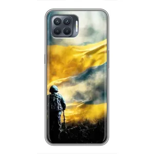 Українські, патріотичні Чохли для OPPO Reno 4 . (Війна)