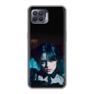 Чохли Венсдей на OPPO Reno 4 Lite Уенсдей (AlphaPrint) (погляд Венздей)
