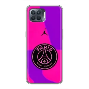 Чехлы PSG для OPPO Reno 4 Lite (AlphaPrint) (яркий ПСЖ)