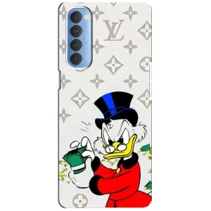 Чехли для Oppo Reno 4 Pro - Скрудж МакДак Louis Vuitton (PREMIUMPrint) (Бакси Скрудж)