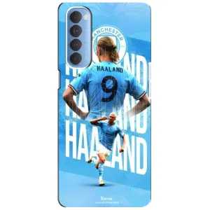 Чехлы с футболистом Ерлинг Холанд для Oppo Reno 4 Pro (AlphaPrint) (Erling Haaland)