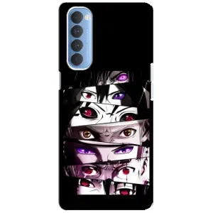 Чохли Персонажі Аніме Наруто для Oppo Reno 4 Pro (AlphaPrint)