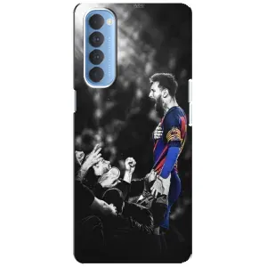 Чехлы Месси для Oppo Reno 4 Pro (AlphaPrint) (Lionel Messi)