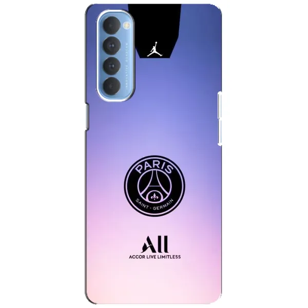 Чехол с принтом «лого PSG» для OPPO Reno 4 Pro