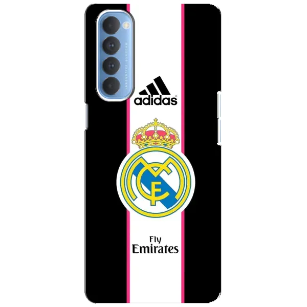 Чехол с принтом «лого Real Madrid» для OPPO Reno 4 Pro Чехол с принтом «лого Real Madrid» для OPPO Reno 4 Pro