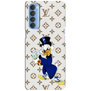Чехли для Oppo Reno 4 Pro - Скрудж МакДак Louis Vuitton (PREMIUMPrint) (Макдак на стилі)